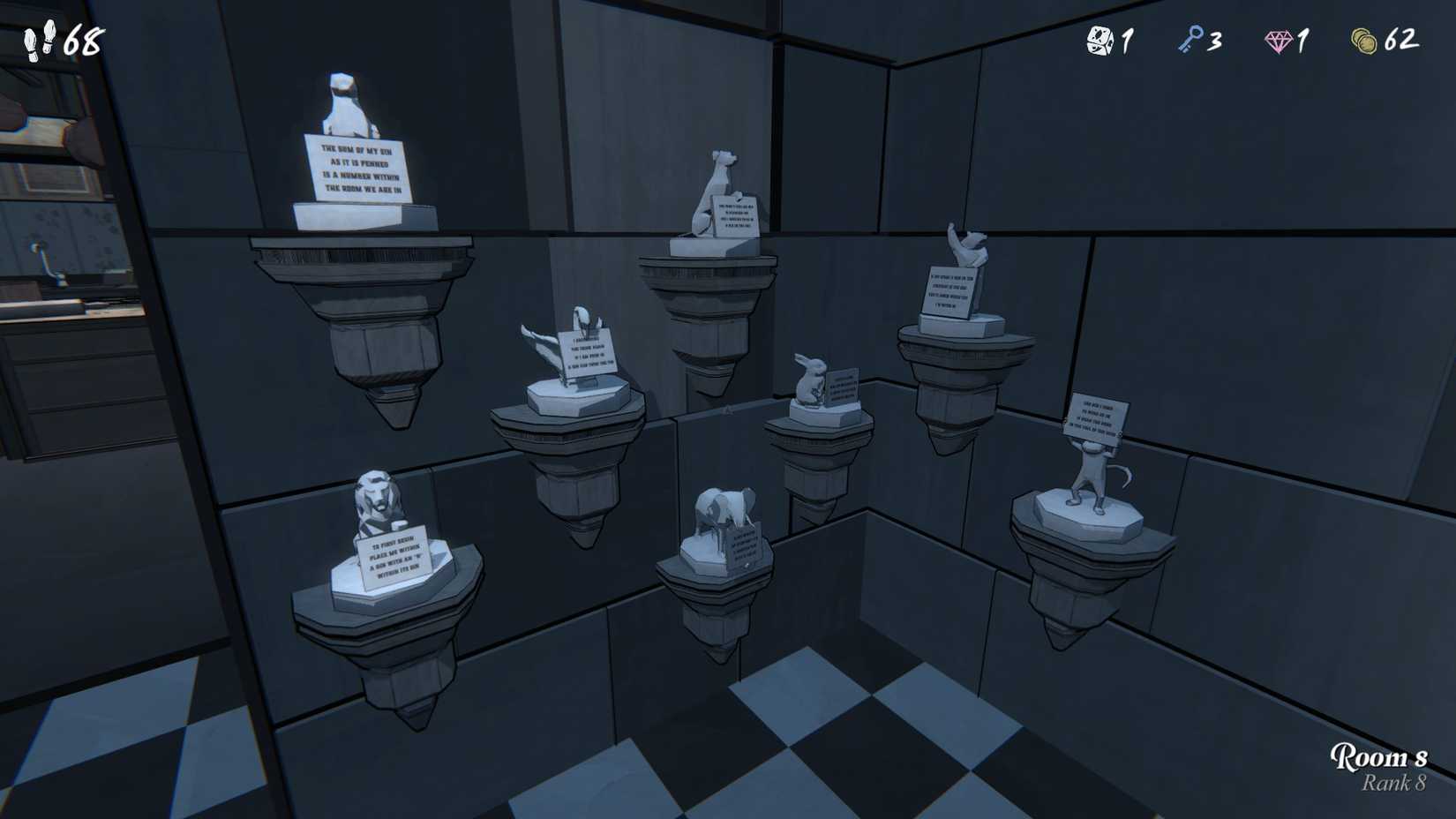 blue prince how to solve room 8 puzzle 3