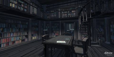 Blue Prince Library
