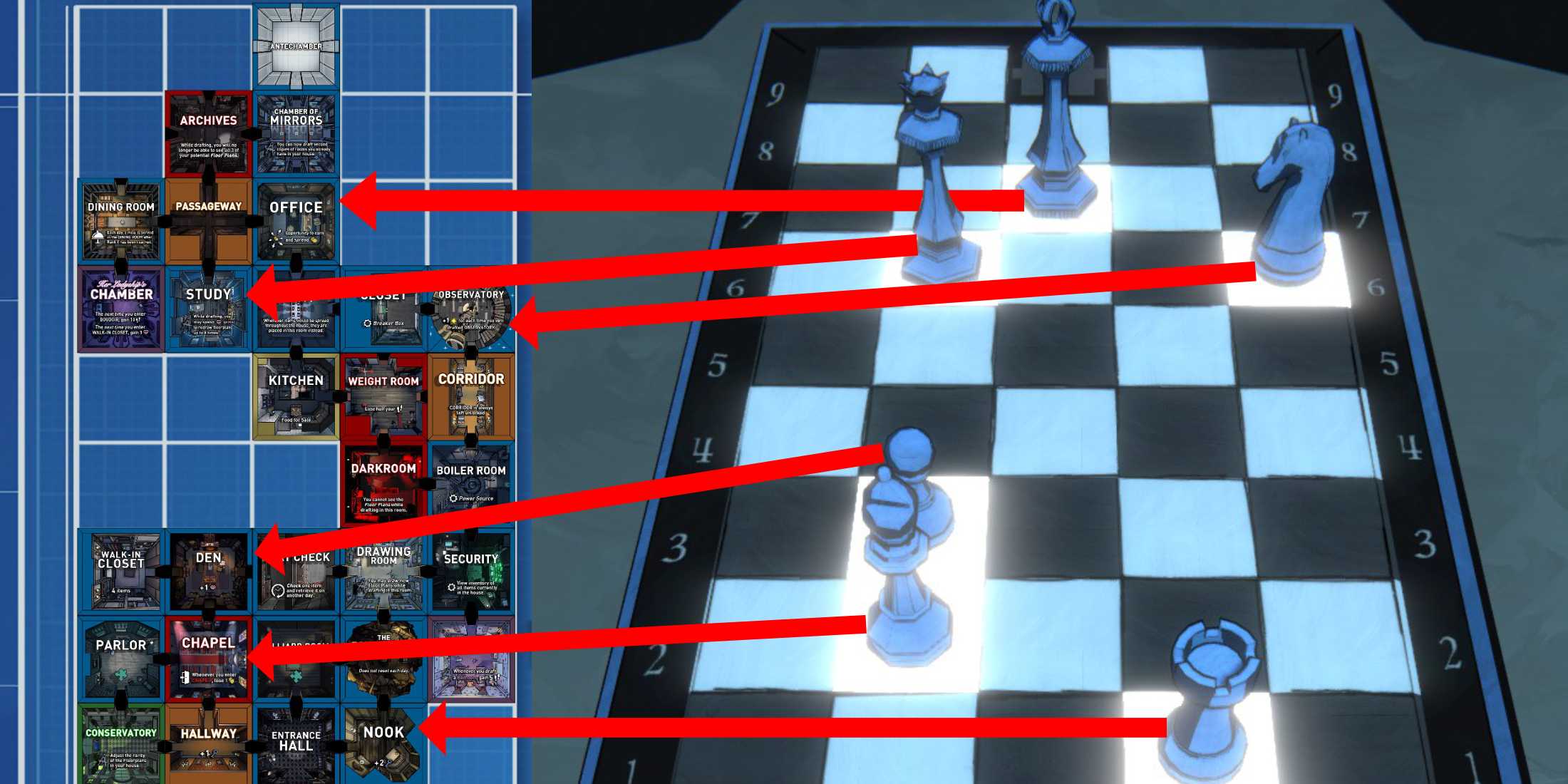 Satic Rant Layout Blue Prince: How To Solve The Chess Puzzle In The Precipice