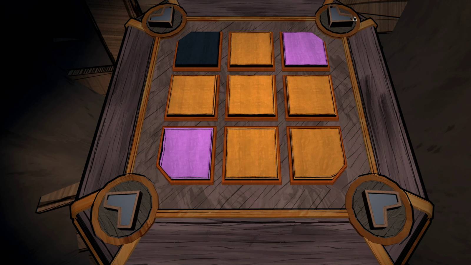 Blue Prince Solve Secret Tunnel Puzzle Box Solution Default Arrangement