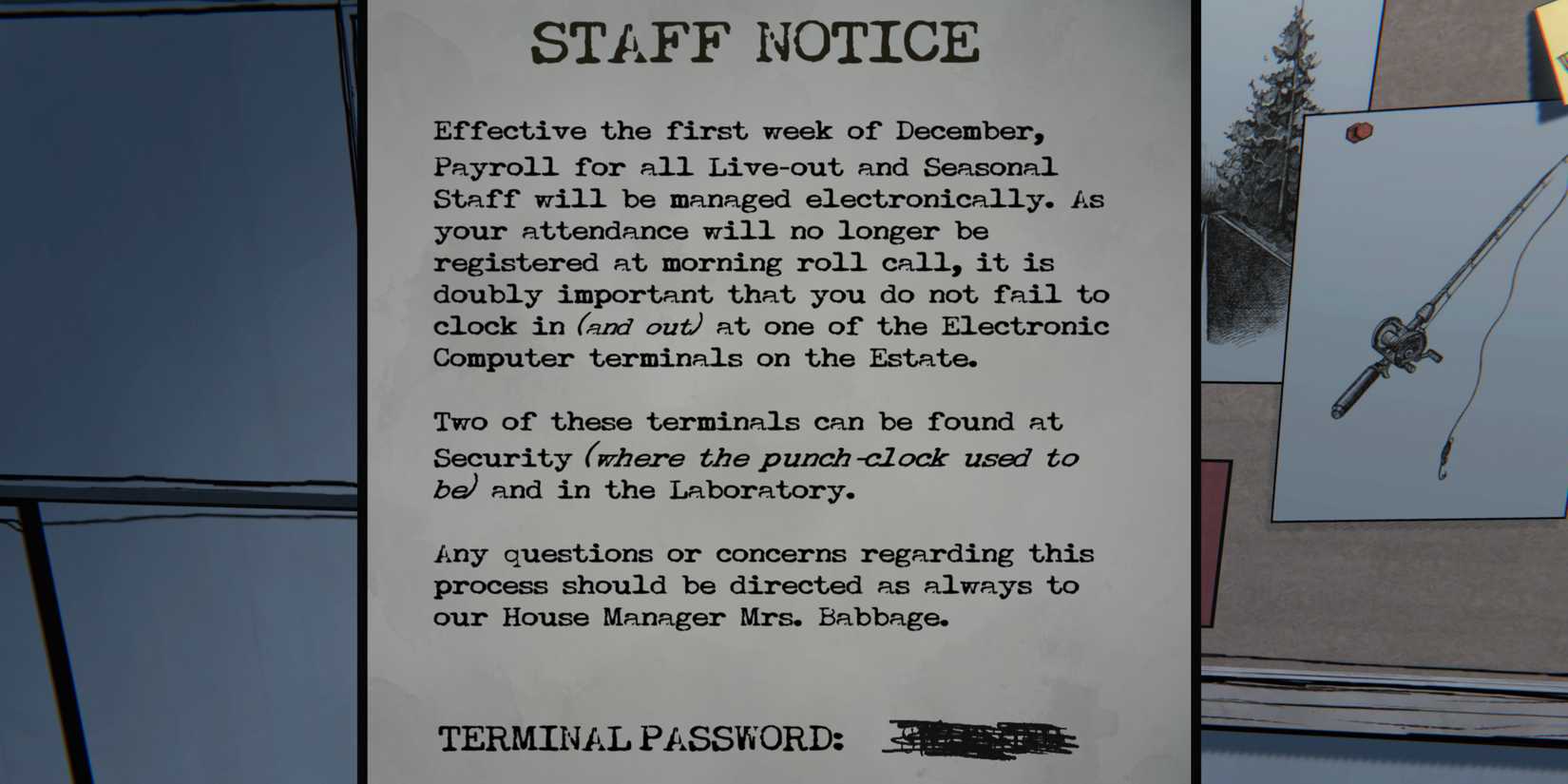 Blue Prince Time Date Check Clock Current Date Guide Terminal Password