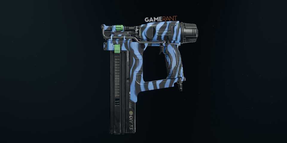 Blue Tiger Nail Gun in Black Ops 6 and Warzone