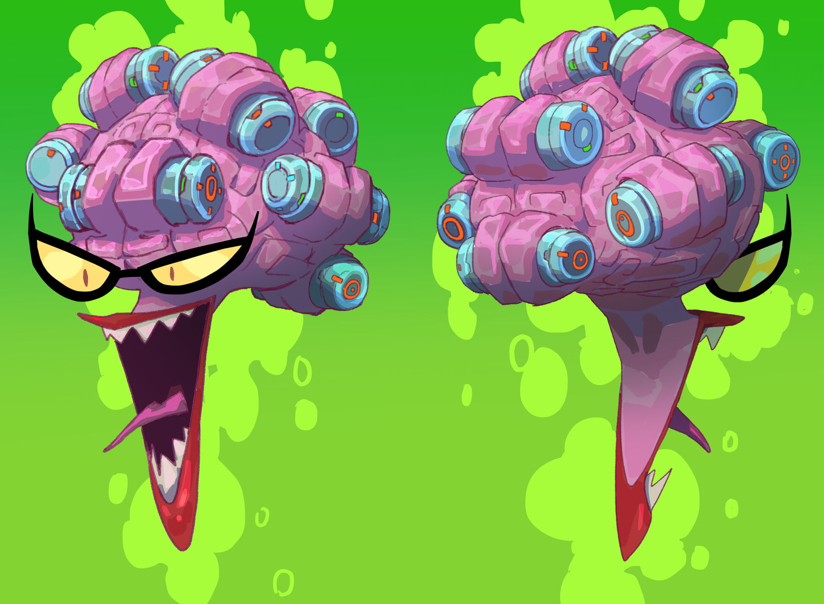 Chip 'n Clawz Brainioid Boss