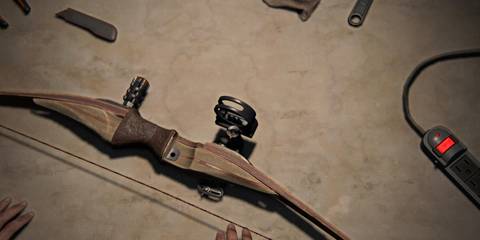 bow on a crafting table