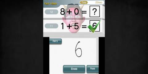 Brain Age Concentration Training math puzzle