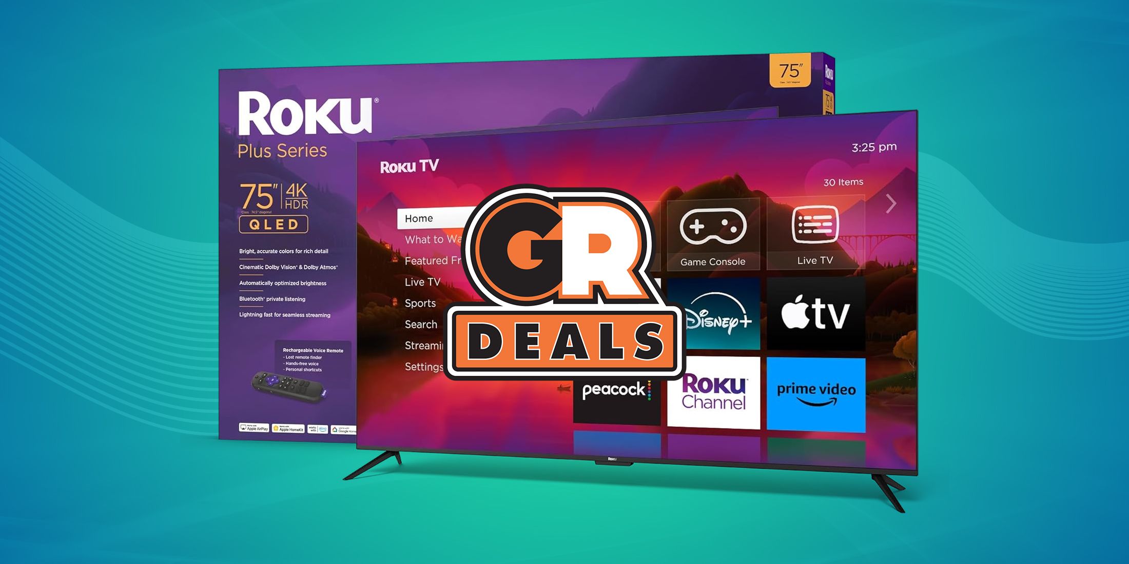 Build The Perfect Cinematic Experience At Home With This Discounted 75-inch Roku Smart TV