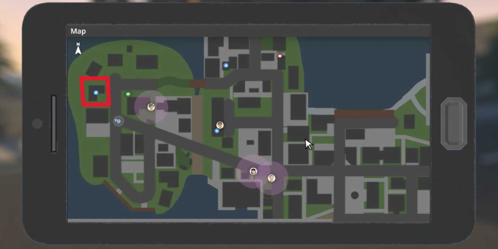 Bungalow location in Schedule 1