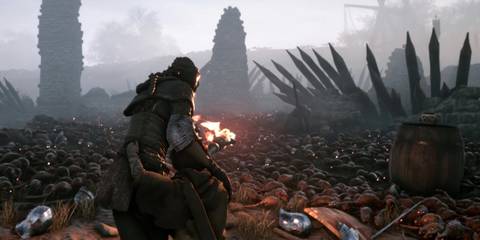 Burning rats in A Plague Tale Innocence