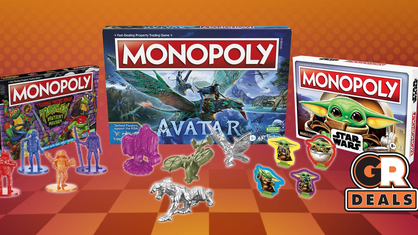 Buy Up Your Favorite Worlds While Avatar Monopoly, Star Wars Monopoly, and TMNT Monopoly Are Down To Under $8
