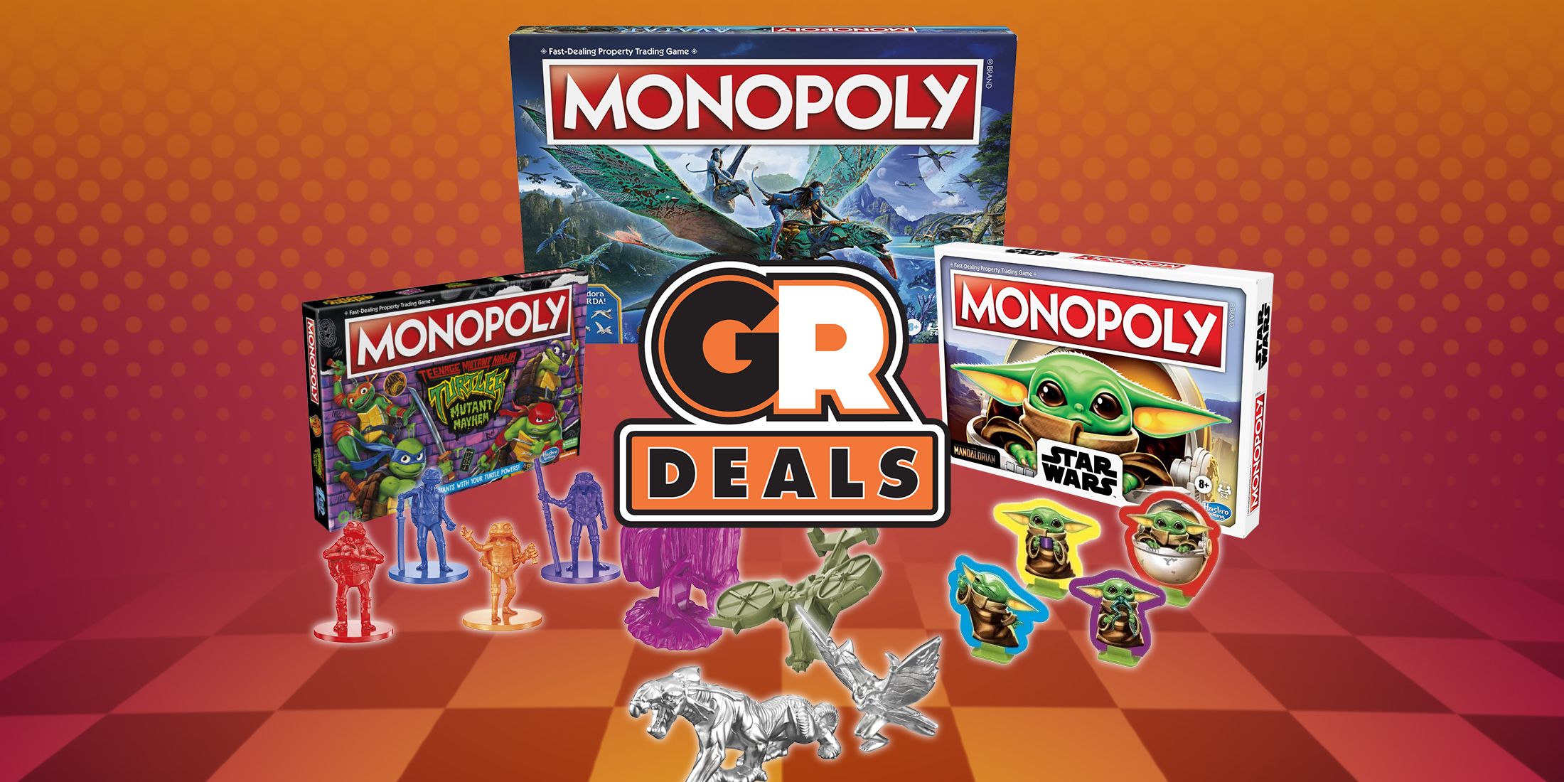 Buy Up Your Favorite Worlds While Avatar Monopoly, Star Wars Monopoly, and TMNT Monopoly Are Down To Under $8