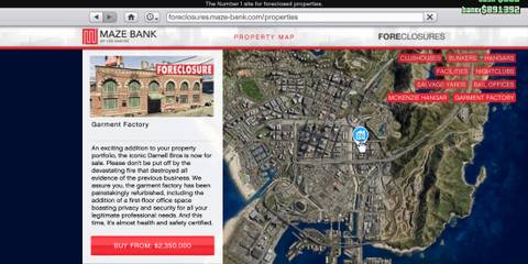Buying Garment Factory - GTA Online