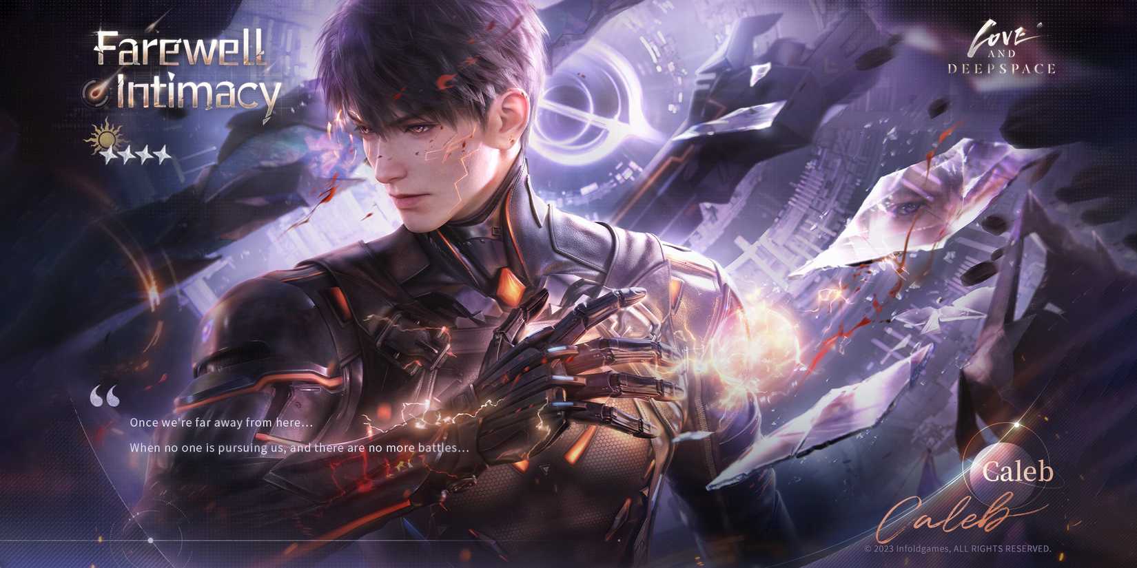 caleb first myth banner 2 in love and deepspace