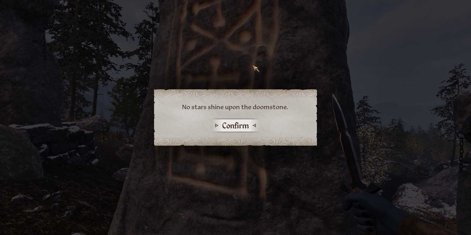 can't use doomstone in oblivion remastered