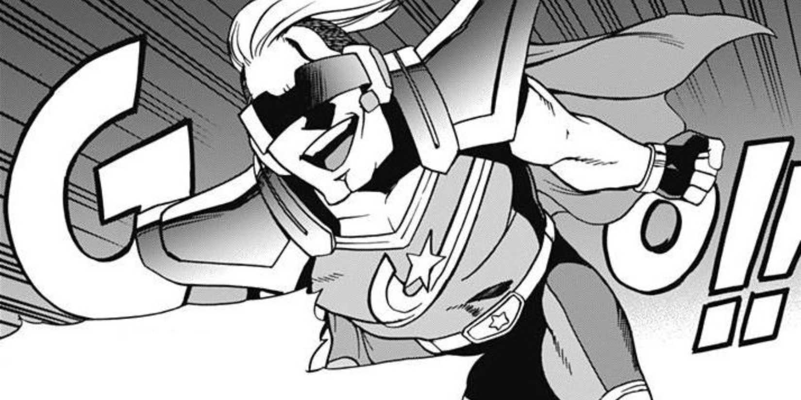 Captain Celebrity flies around and effortlessly defeats villains in My Hero Academia_ Vigilantes (1)-1