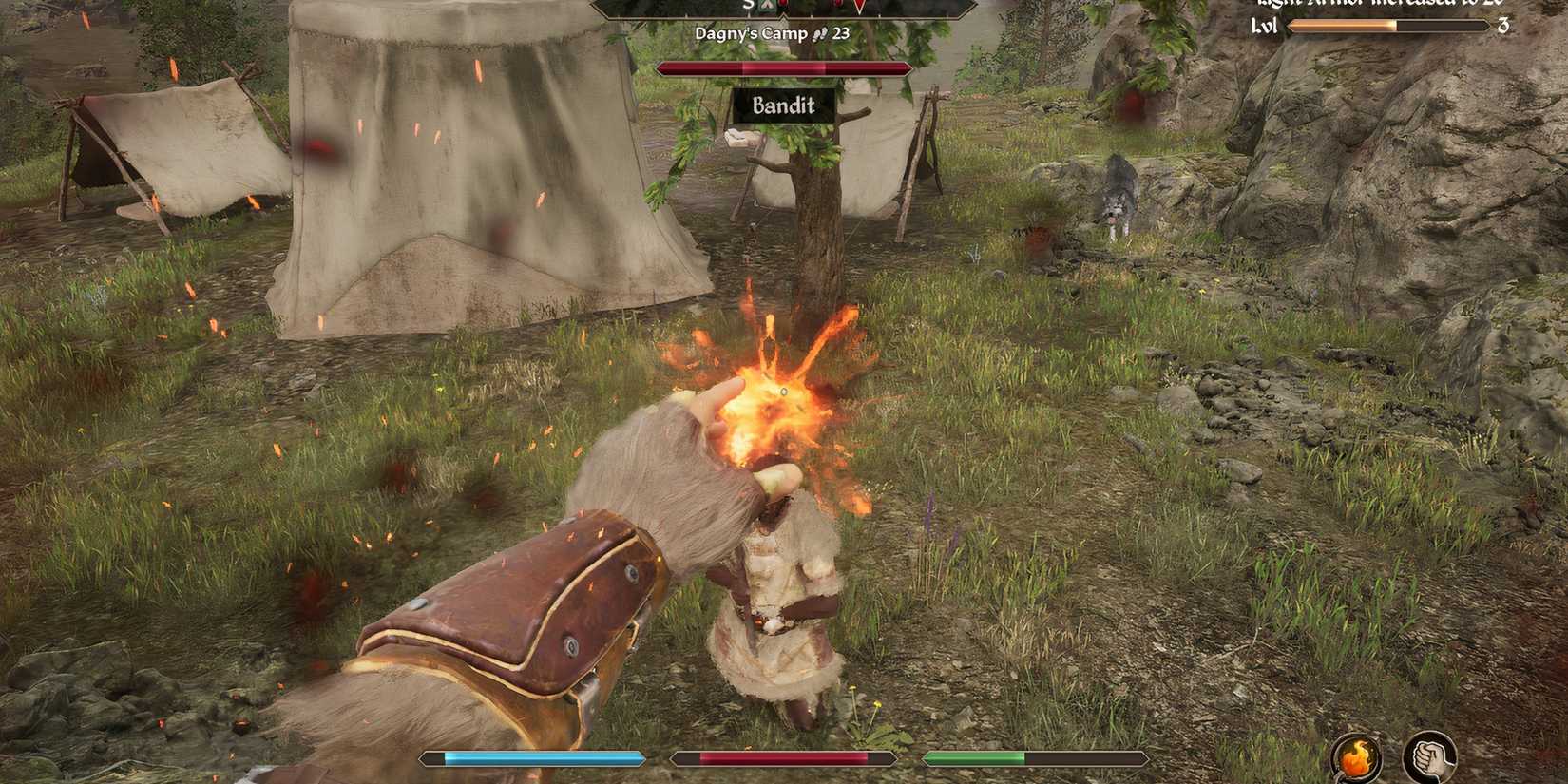 Casting magic in The Elder Scrolls 4 Oblivion Remastered