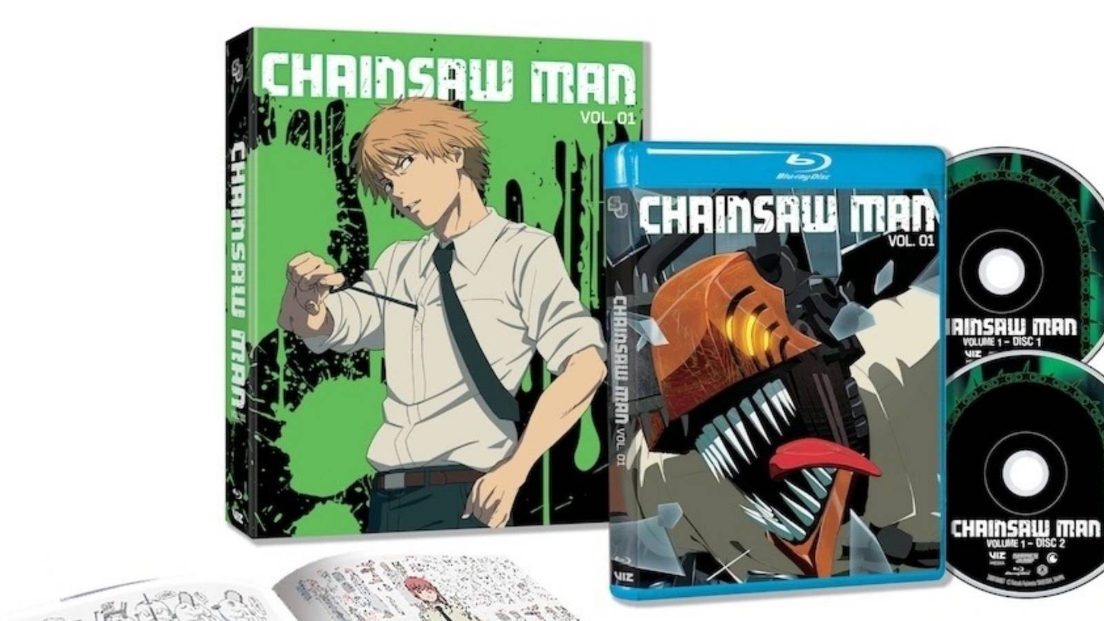 CHAINSAW MAN Blu-ray Box-Set Limited Edition Cropped