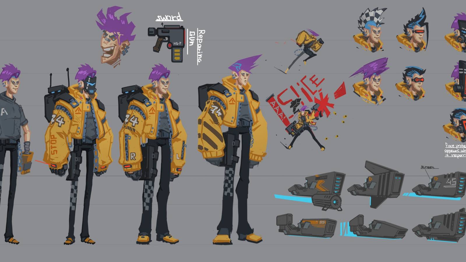 Chip 'n Clawz vs The Brainioids Chip Concept Art