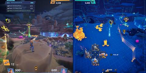 Chip n Clawz vs The Brainioids official image splitscreen co-op