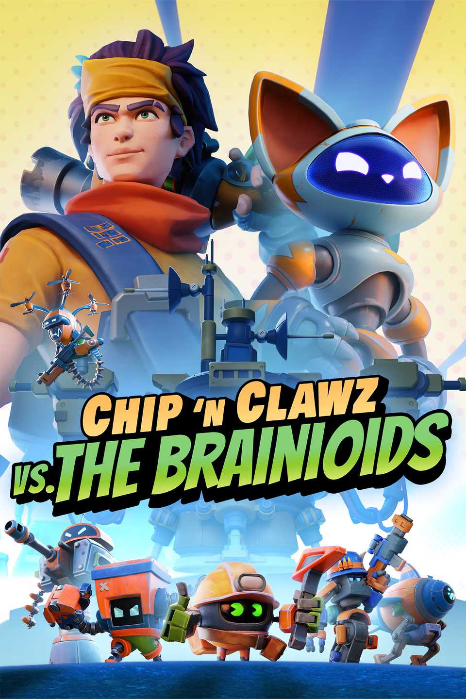 Chip n Clawz vs The Brainioids tag page cover art