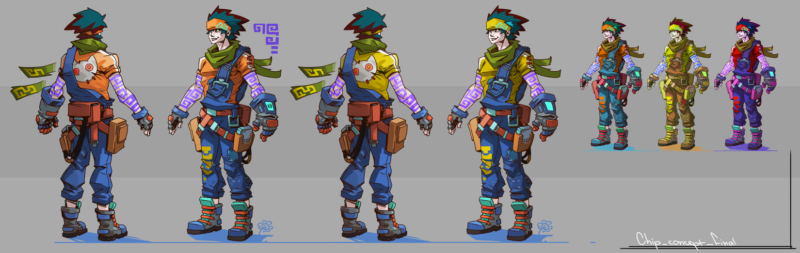 Chip 'n Clawz Chip Design History