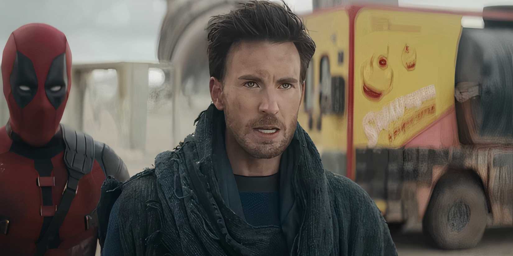 chris Evans as Human Torch 