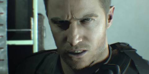 Chris in Resident Evil 7