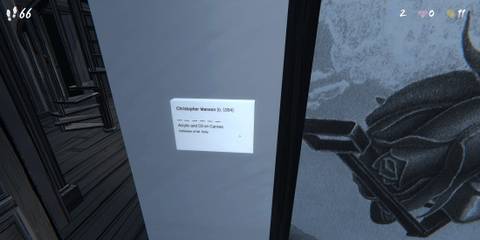 Christopher Manson painting puzzles in blue prince