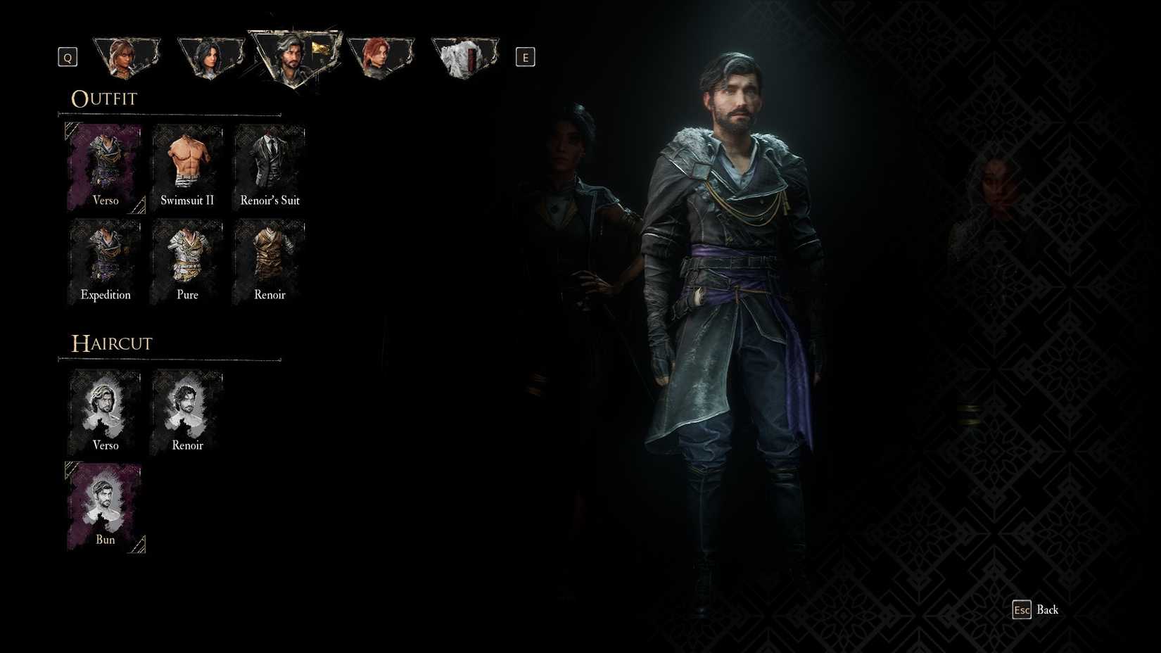 Haircut Bun untuk Verso di Clair Obscur Expedition 33