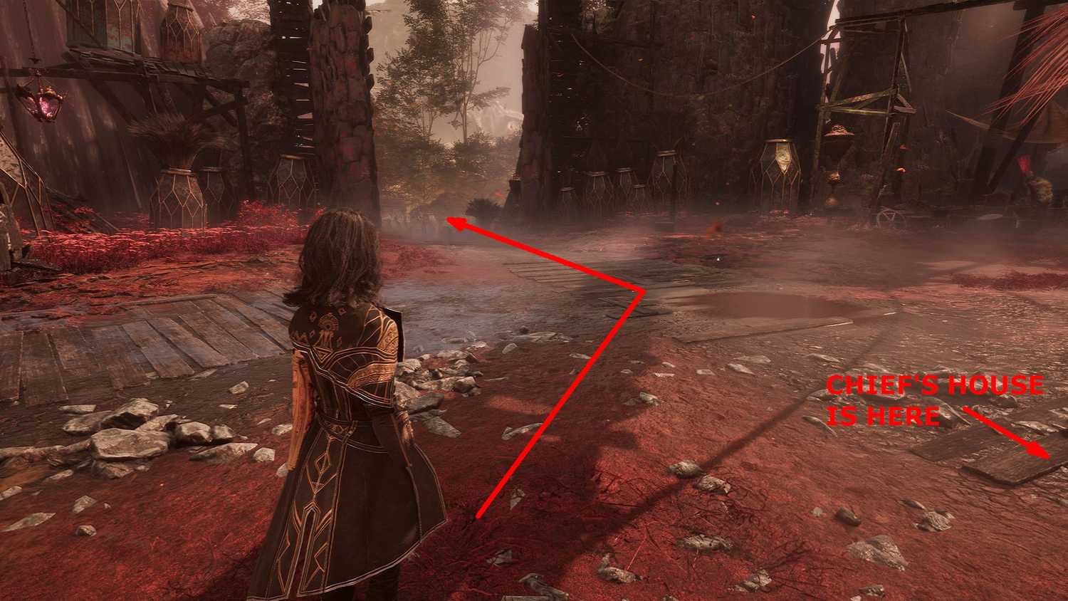 O Caminho para sair da Vila Gestral