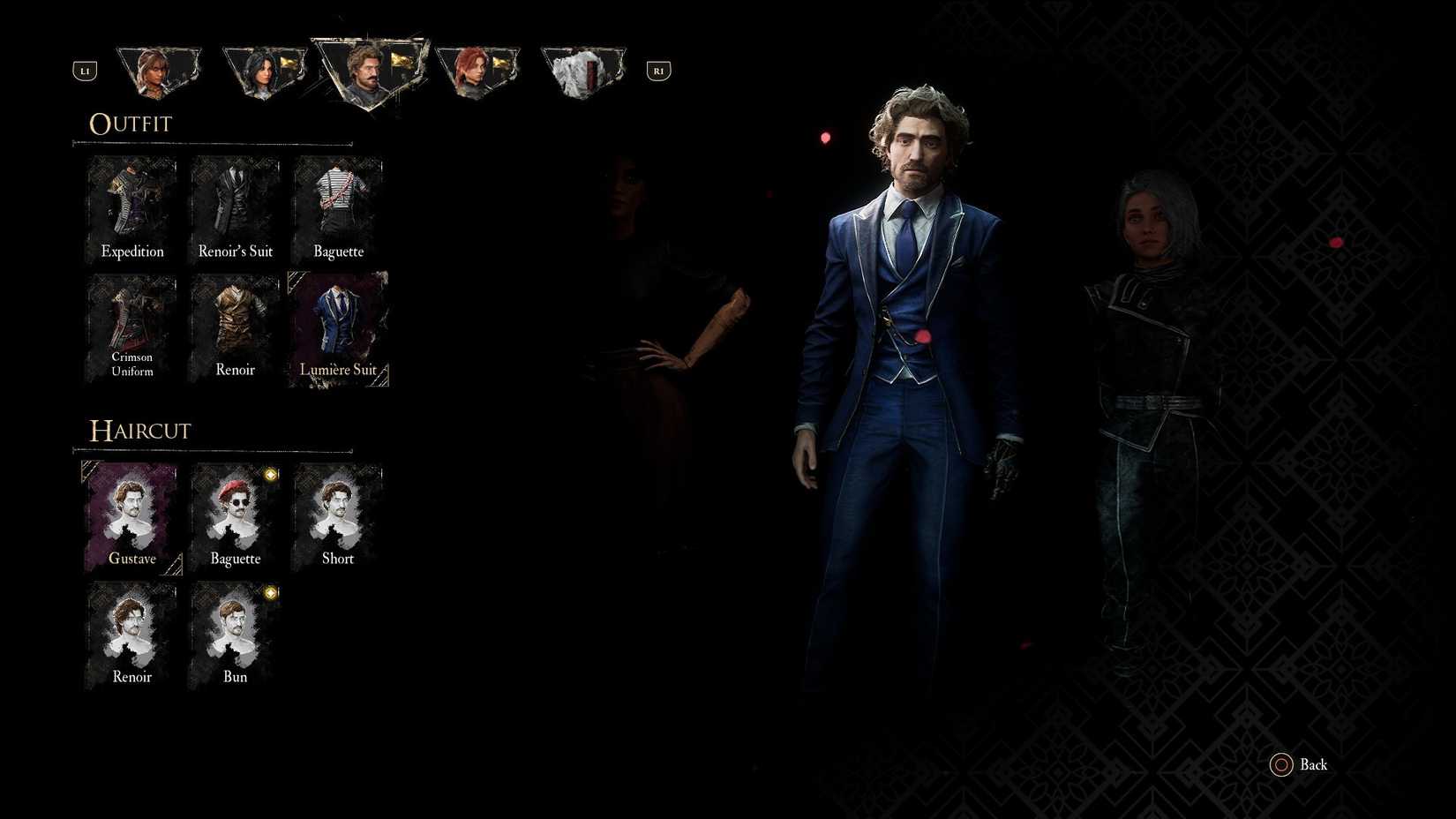 Outfit Lumiere Suit Gustave di Clair Obscur Expedition 33