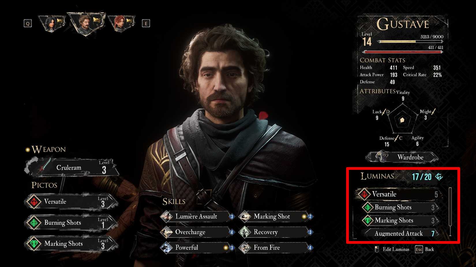 clair obscur expedition 33 pictos and luminas