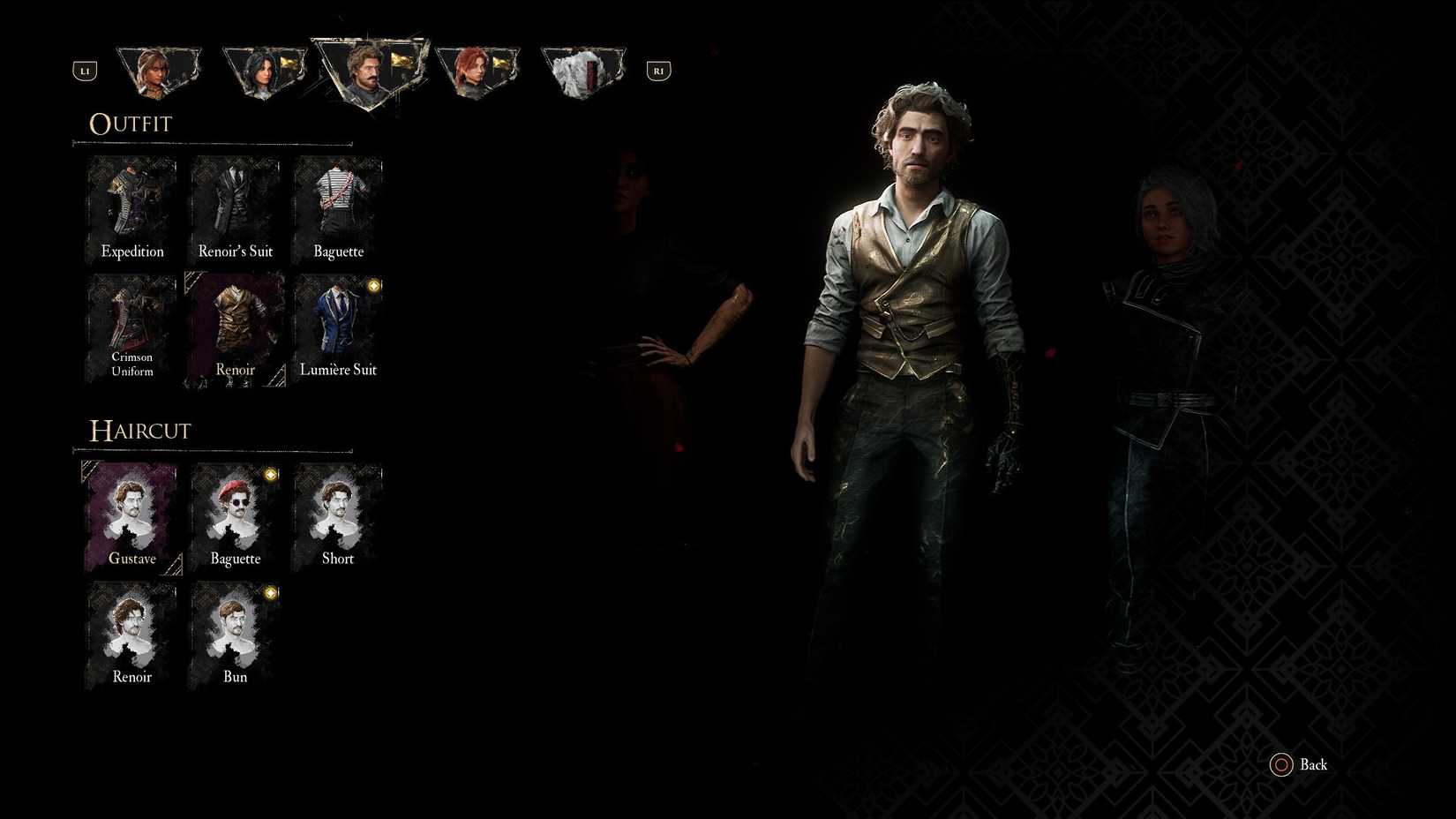 Outfit Renoir Gustave di Clair Obscur Expedition 33