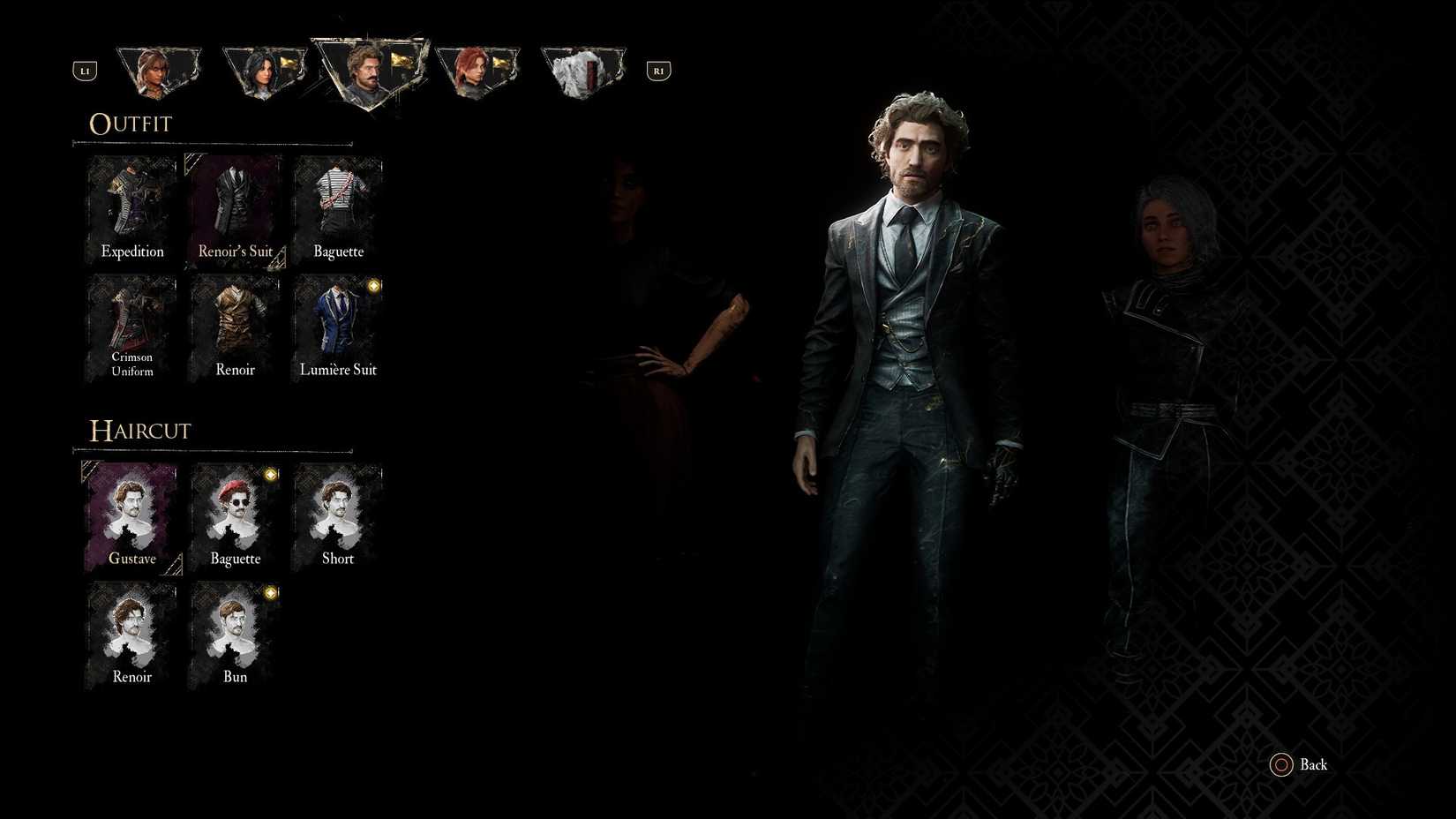 Outfit Renoir's Suit Gustave di Clair Obscur Expedition 33