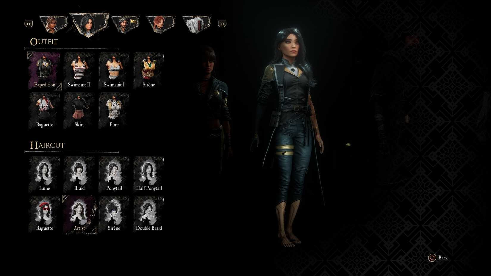 Haircut Artist untuk Lune di Clair Obscur Expedition 33