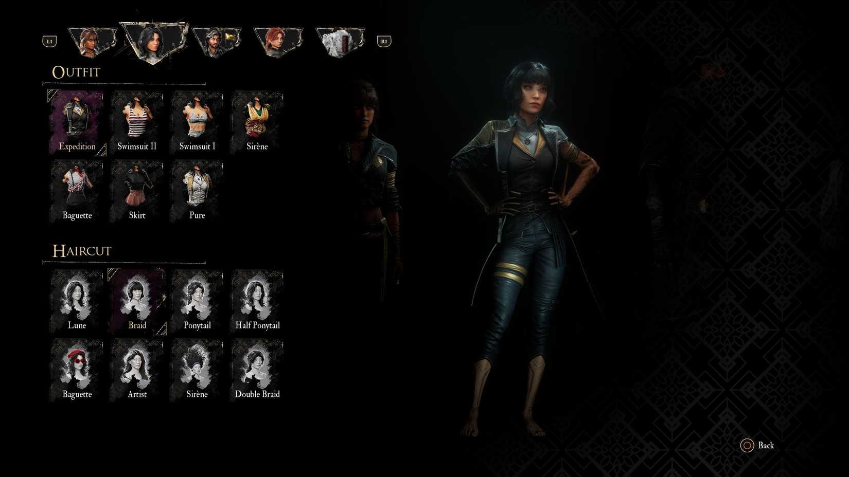 Haircut Braid untuk Lune di Clair Obscur Expedition 33