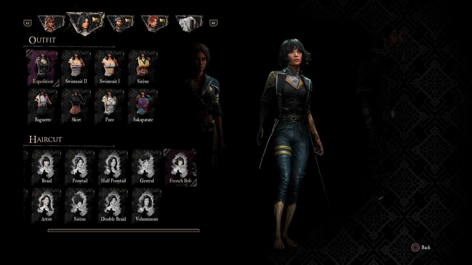 Haircut French Bob untuk Lune di Clair Obscur Expedition 33