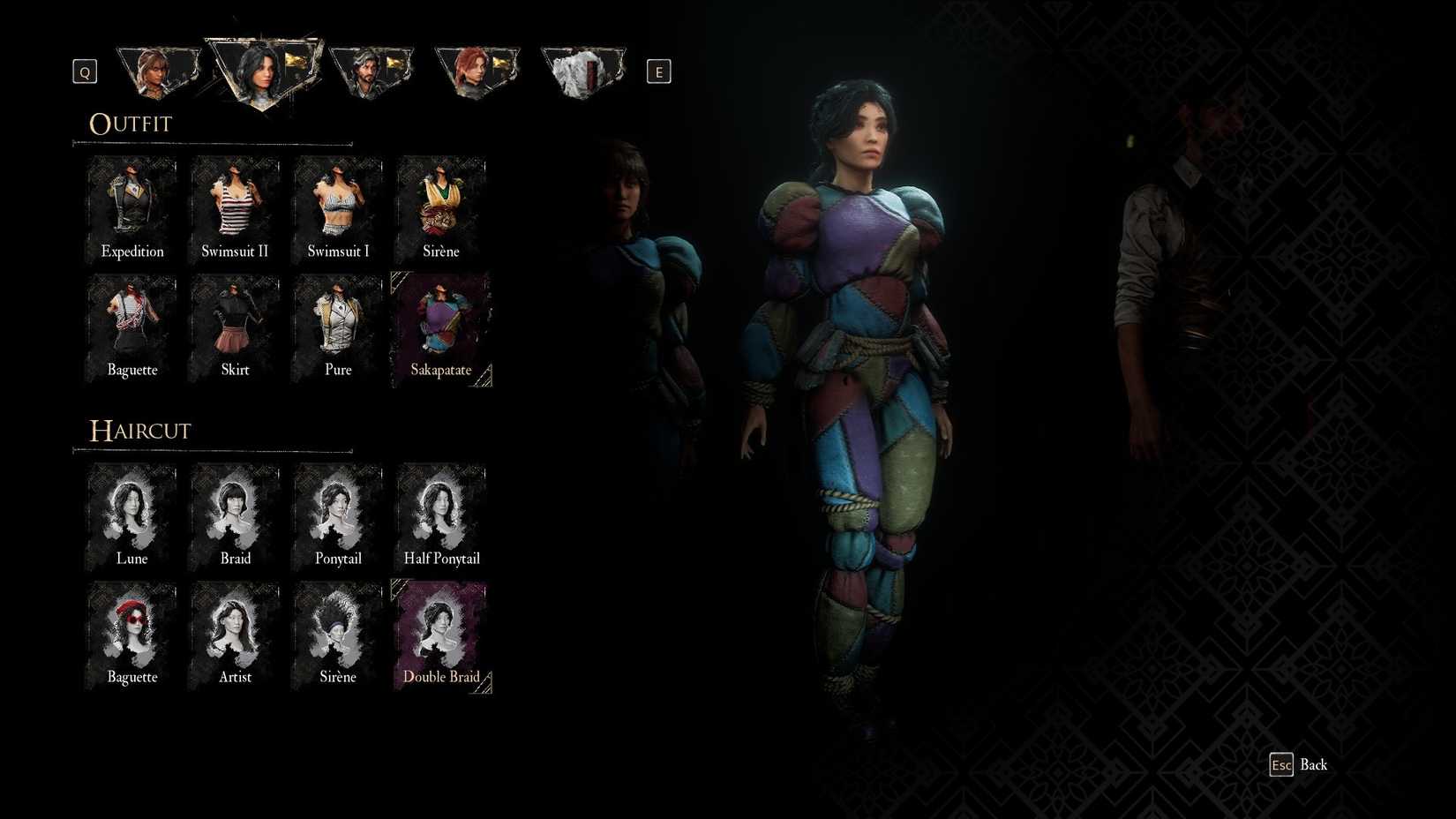 Outfit Sakapatate untuk Lune di Clair Obscur Expedition 33