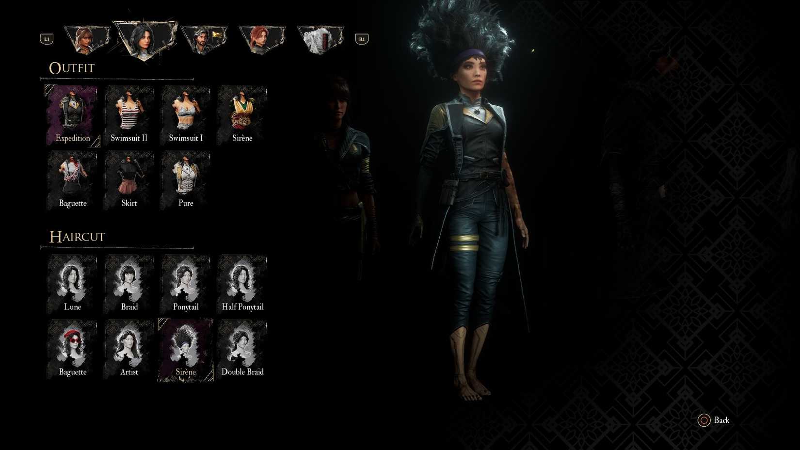 Haircut Sirene untuk Lune di Clair Obscur Expedition 33