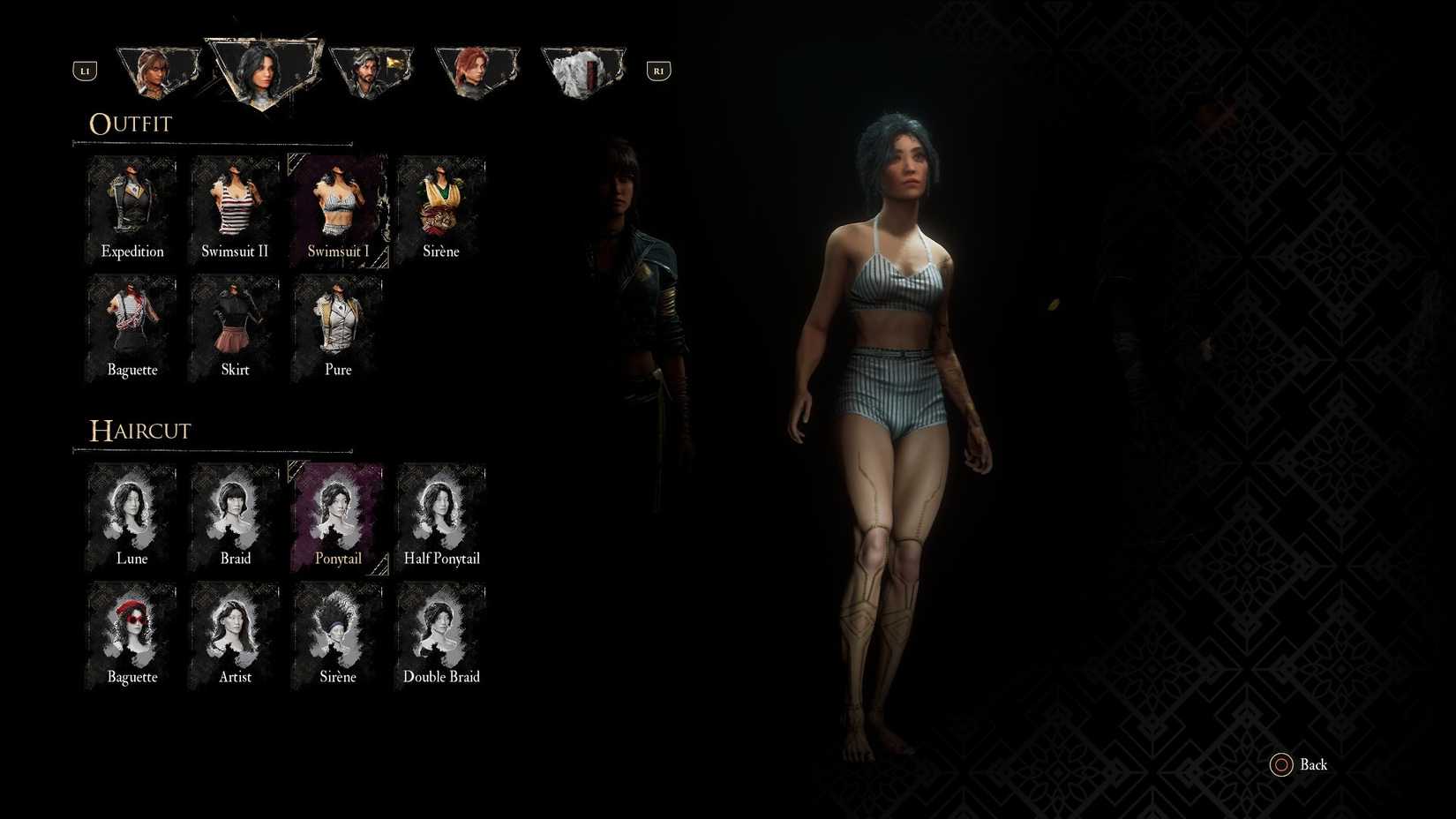 Outfit Swimsuit Lune di Clair Obscur Expedition 33