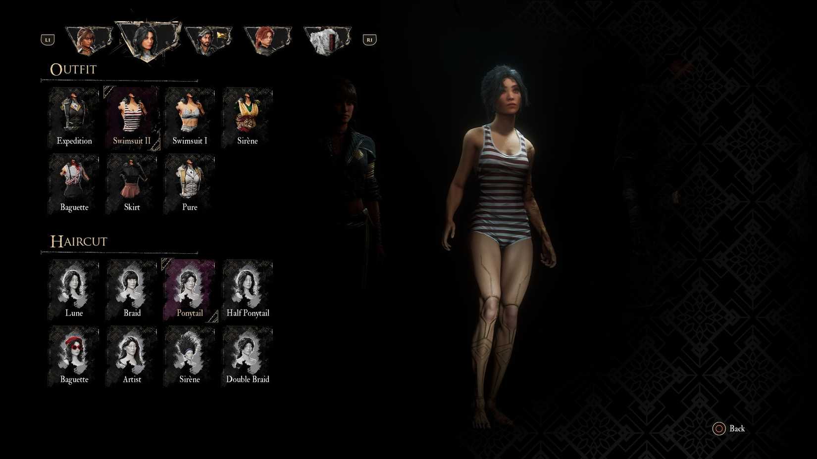 Outfit Swimsuit II Lune di Clair Obscur Expedition 33