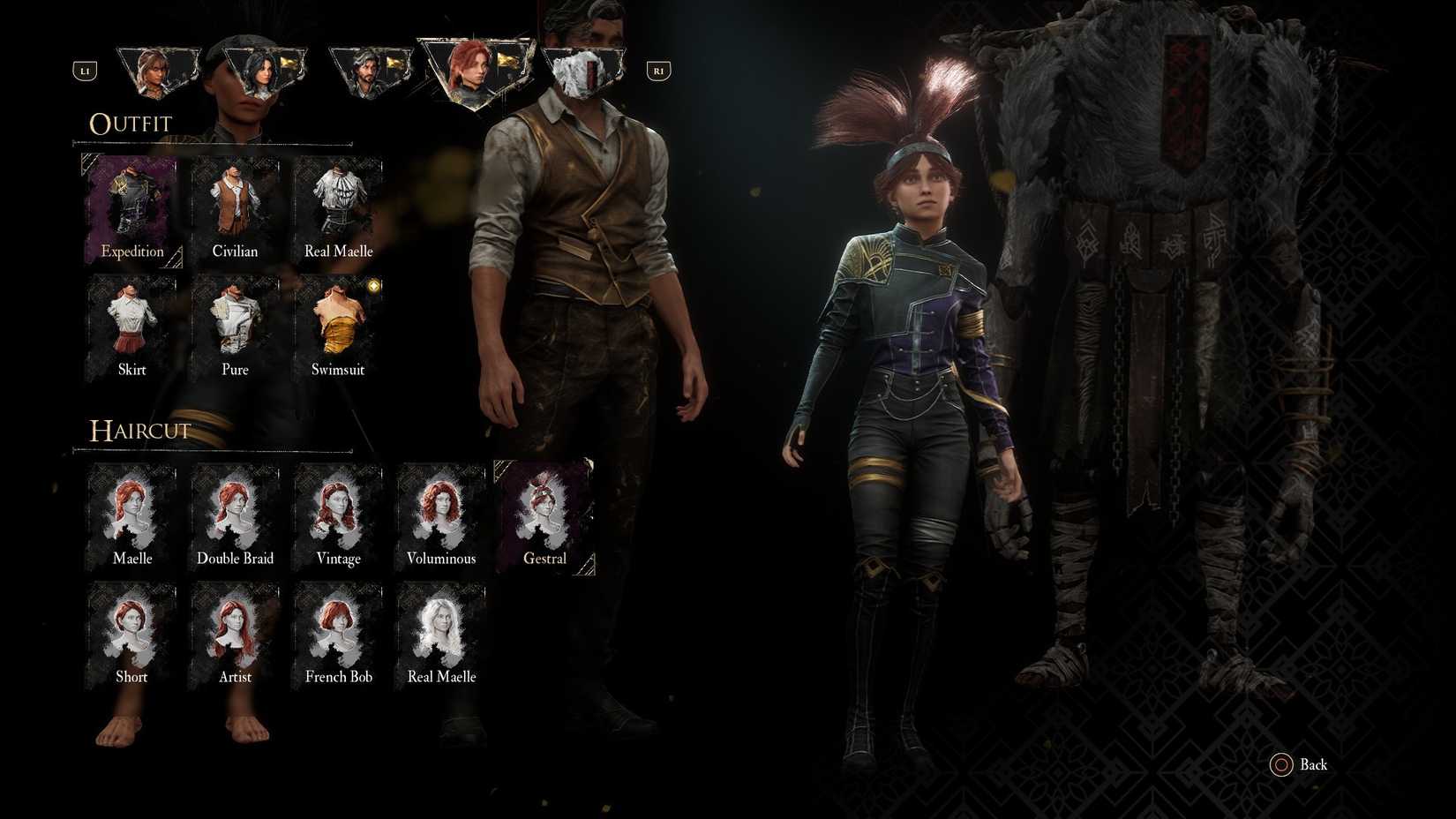 Haircut Gestral untuk Maelle di Clair Obscur Expedition 33