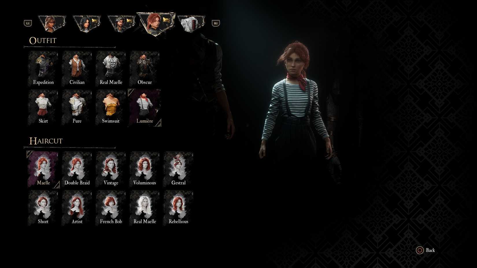 Outfit Lumiere untuk Maelle di Clair Obscur Expedition 33