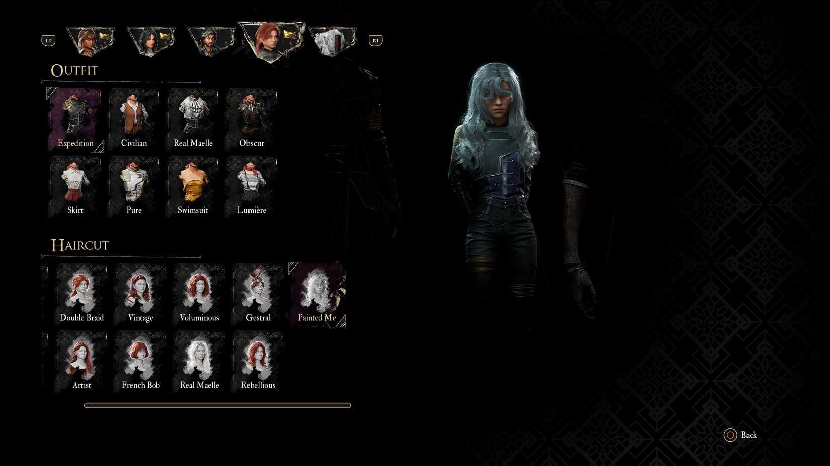 Haircut Painted Me untuk Maelle di Clair Obscur Expedition 33