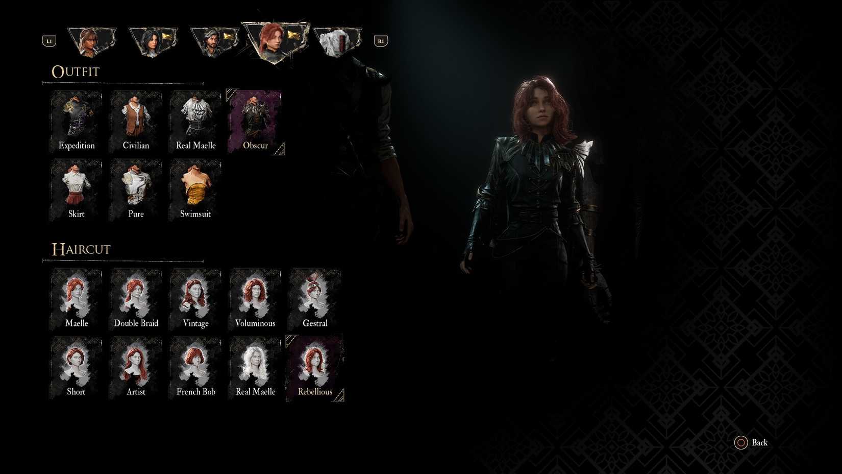 Haircut Rebellious untuk Maelle di Clair Obscur Expedition 33