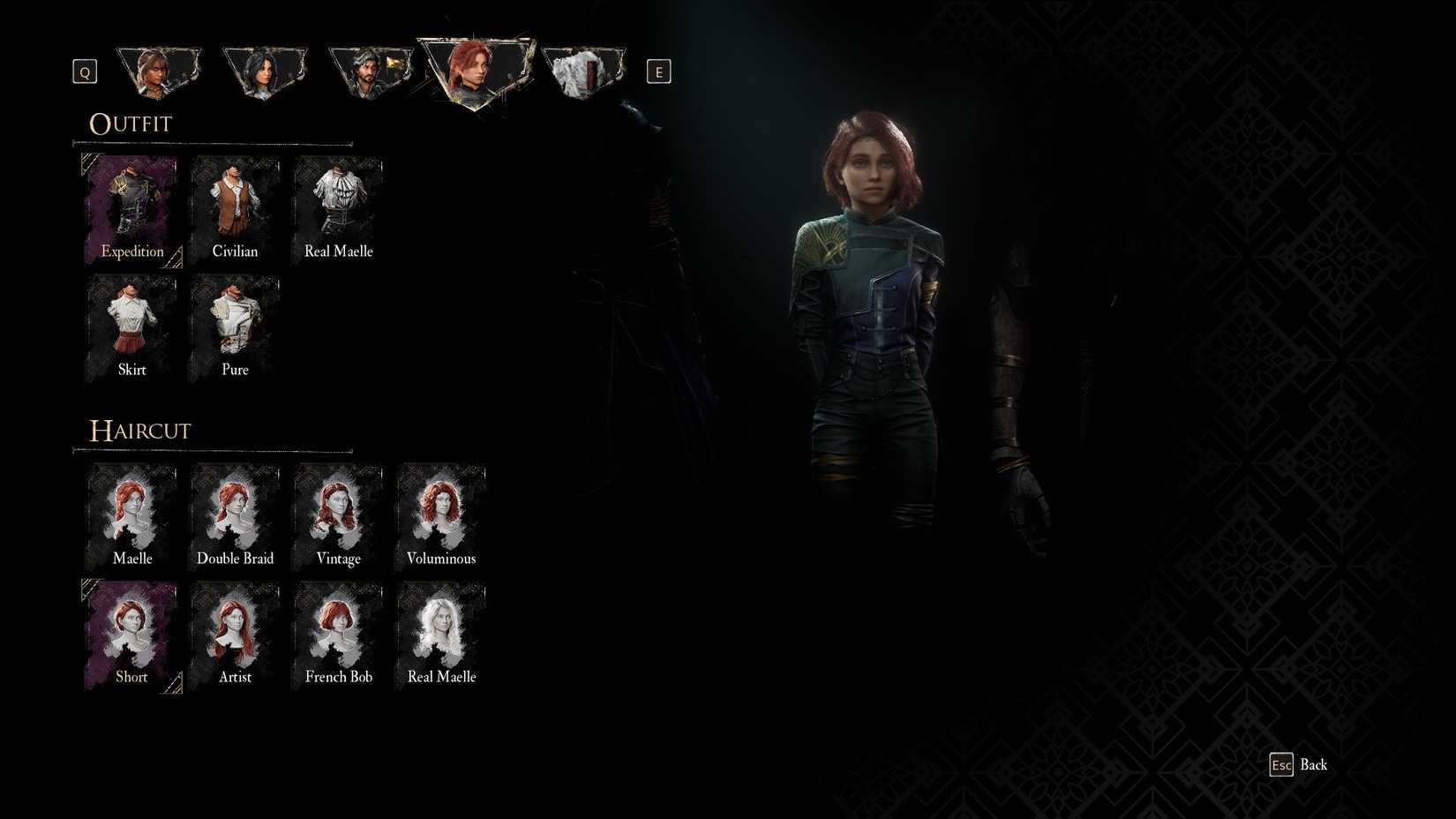 Haircut Short untuk Maelle di Clair Obscur Expedition 33