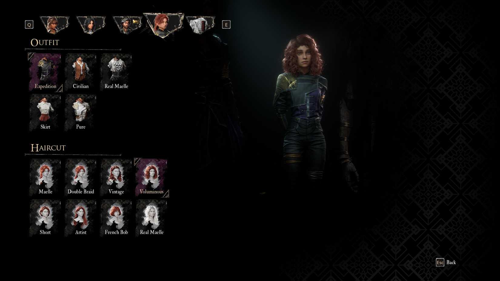 Haircut Voluminous untuk Maelle di Clair Obscur Expedition 33