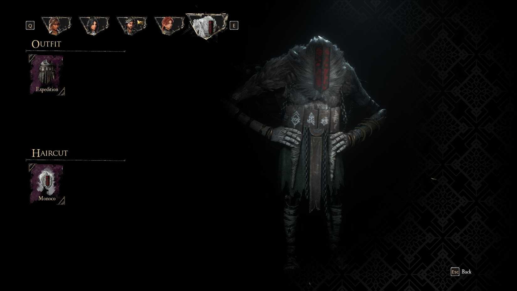 Haircut default Monoco di Clair Obscur Expedition 33