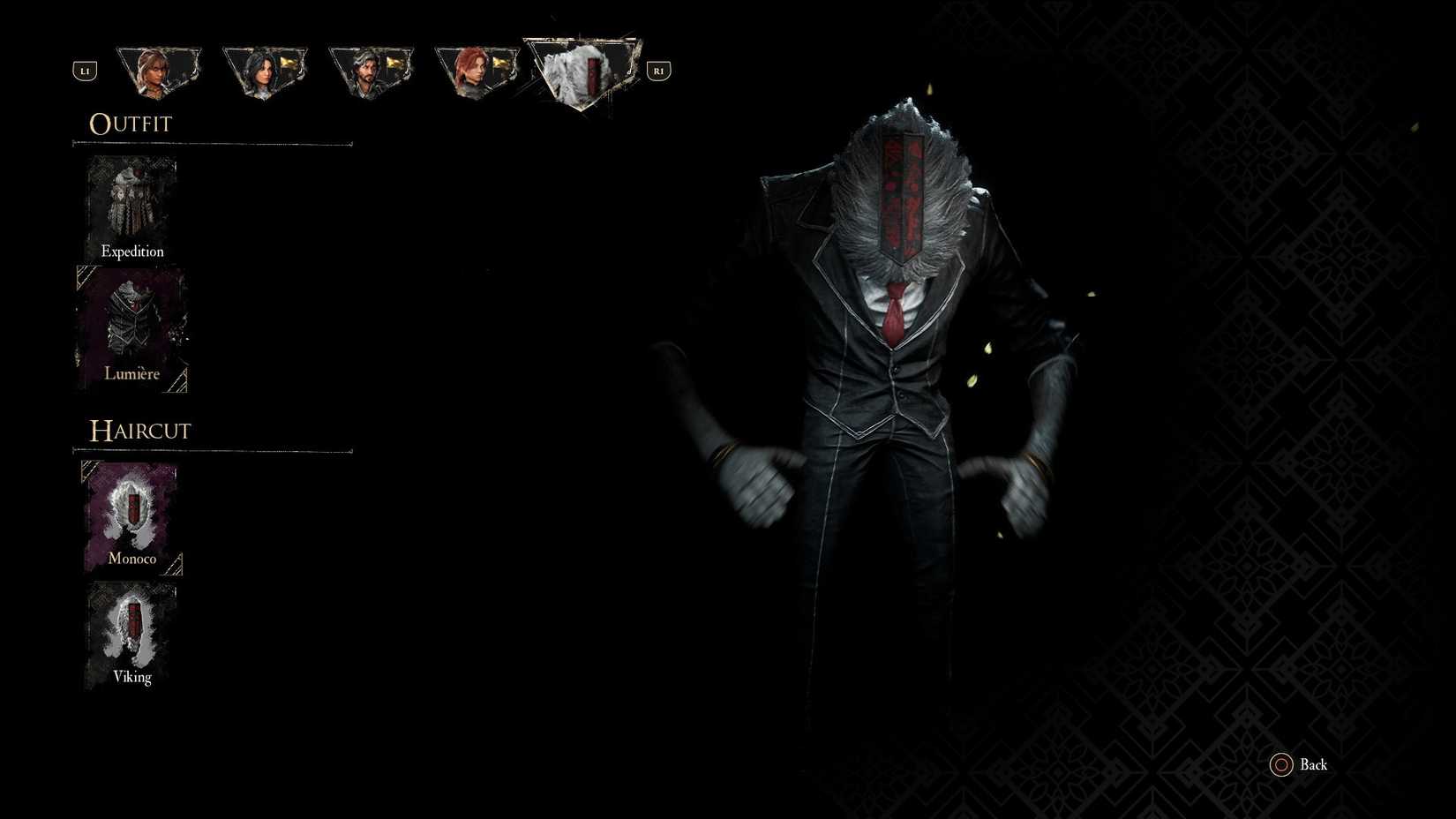 Outfit Lumiere untuk Monoco di Clair Obscur Expedition 33