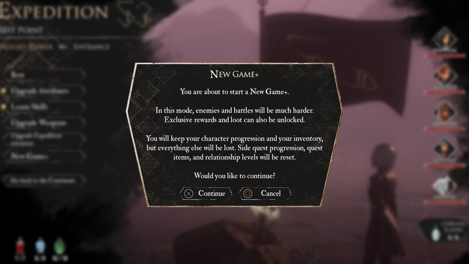 clair obscur expedition 33 new game plus explained