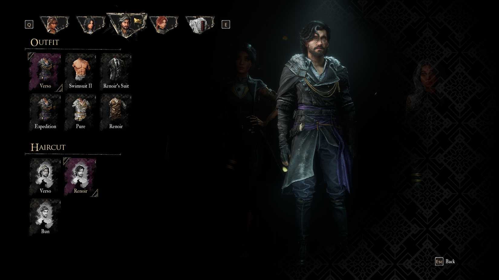 Haircut Renoir untuk Verso di Clair Obscur Expedition 33